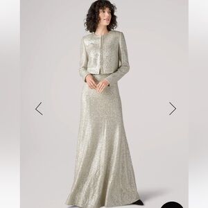 St. John Sequin Knit Jacket size 6